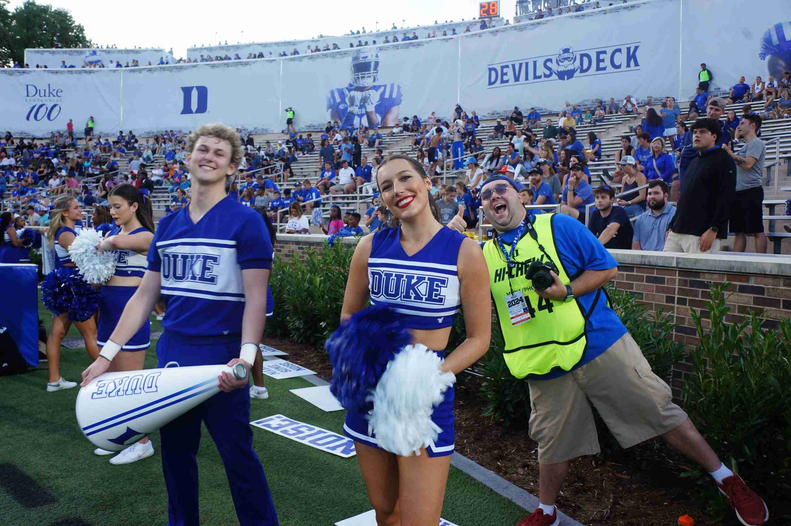 Duke athletics photographed by Chip Frederickson